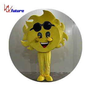 Future custom 3D mascot costumes Sun Man Adult doll costumes Parade cosplay clothes custom mascot costumes