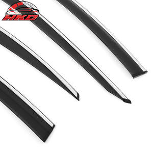 แผ่นบังแดดกันฝนสำหรับ Toyota Camry 25-26 พร้อมขอบโครเมียมแบบติดเทป - Product Image 6