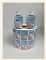 Boîte de rangement en plastique PP pour épingles à cheveux et cotons-tiges, avec étiquettes de classification imprimées pour boîtes à cure-dents