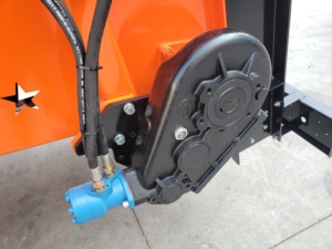 Épandeur de fumier pour volailles, épandeur d'engrais remorqué par tracteur avec double batteur vertical - Product Image 6