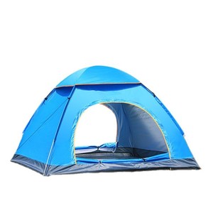 Tente pop-up Feilu pour 3-4 personnes, ouverture automatique rapide, simple couche, pour plage et camping, 200x150x120cm, utilisable printemps, été, automne - Product Image 1