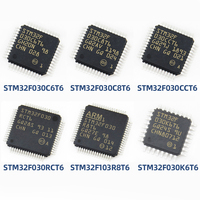 Microcontrolador IC MCU, circuito integrado de todo tipo STM32F030 STM32F030C8T6