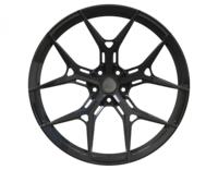 Rines Monobloque Personalizados de Aleación T6061 Forjados de 18-22 Pulgadas en Negro Brillante HF-5 para BMW X3 X4 X5 X7 X3M X4M F97 G01 G05