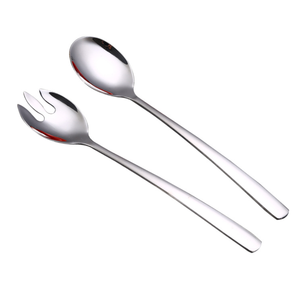 DFC1209 -2  SUS 304 ส้อมสแตนเลสสตีลสำหรับผลไม้และสลัด คุณภาพสูง ผิวเงาแบบกระจก - Product Image 1