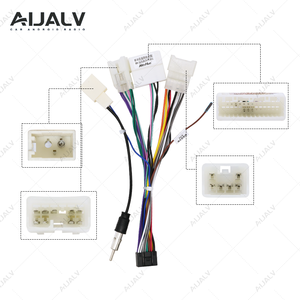 Cavo di alimentazione Aijia Android per 2012 2014 Toyota Camry connettore per Automobile Kit di alimentazione completa lettore DVD per auto cablaggio - Product Image 3