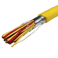 4 paires 8 paires 12 paires 16 paires Type KX/JX/NX Câble d'extension 22awg 24awg PVC/FEP isolé multipaire thermocouple fil d'extension