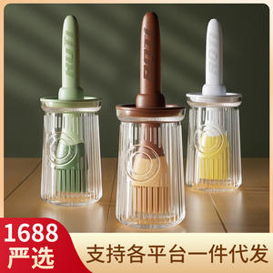 Pinceau à huile Roti avec bouteille, poils en silicone, résistant au four et au lave-vaisselle, pour la cuisson et le barbecue - Product Image 5