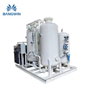 बैंग्विन 80nm 3/hr पेशेवर कारखाने की आपूर्ति 93%-96% ऑक्सीजन मशीन psa O2 जनरेटर संयंत्र उद्योग