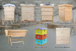 Nuevo Equipo Nacional Británico para Apicultura, Juego de Colmenas de Madera de Abeto, Sin Ensamblar - Product Image 6