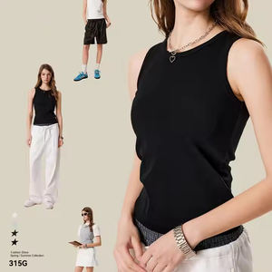 N2518 Vente en gros – Nouveaux débardeurs amincissants et respirants en maille pour femme, style décontracté et sexy, parfaits pour l'été - Product Image 4