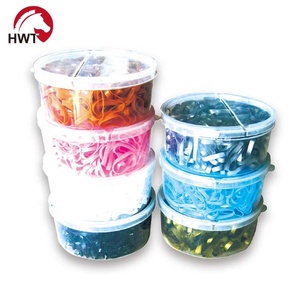 Bandes de caoutchouc en silicone pour tressage <span class=keywords><strong>cheval</strong></span>, 450 pièces, équipement <span class=keywords><strong>cheval</strong></span> tressé - Product Image 2