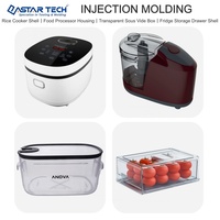 Caja de Almacenamiento Multimaterial de Alta Precisión Personalizada para Organización Logística, Apilable con Tapas con Cierre
