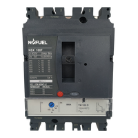 Nofuel מקרה יצוק מפסק 3P 35KA EZC סדרת EZC 100A 3P 15A 20A 25A 30A 40A 50A 60A 75A 80A 100A