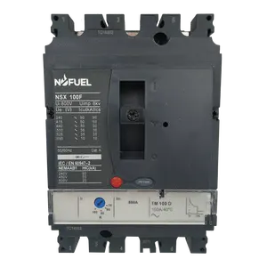 Nofuel Đúc Trường Hợp Circuit Breaker 3P 35KA EZC SERIES EZC 100A 3P 15A 20A 25A 30A 40A 50A 60A 75A 100A