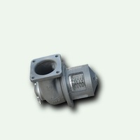 Penjualan Langsung Pabrik Katup Bawah Darurat Pneumatik Aluminium Alloy Flensa Persegi 4 Inci