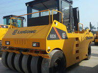 Compacteur à pneus pneumatiques Liugong 20 tonnes CLG6520E, rouleau vibratoire pour routes