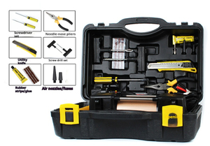 Kit d'outils de réparation <span class=keywords><strong>rapide</strong></span> boîte voiture pompe à air Double cylindre pompe voiture avec <span class=keywords><strong>gonfleur</strong></span> de pompe à pneu 150 Psi pour voiture SUV <span class=keywords><strong>gonfleur</strong></span> de pneu - Product Image 2