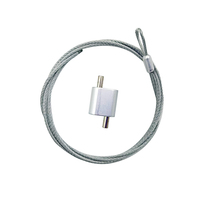 Systèmes de fils suspendus, boucle de câble, pince, kit de suspension, câble avec crochet pour câble suspendu