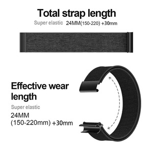 Bracelet de sport en nylon pour Whoop 5.0 One Peak Life, bracelet élastique souple, respirant, réglable avec fermeture auto-agrippante pour Whoop 4.0 - Product Image 6