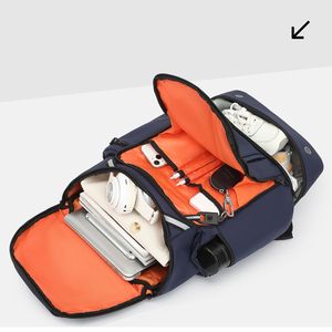 Sac à dos personnalisé de grande capacité étanche et élégant pour hommes, lycéens et étudiants universitaires, sac de voyage et d'école en plein air sur le campus - Product Image 4