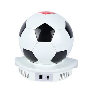 Soccer Ball Mini Fridge 5 Can Beverage Cooler for Den, Games Room, Man-Cave, Dorm, Sports Fans, Students