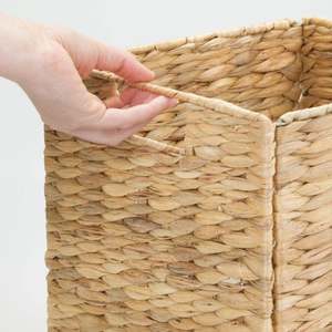 Dirty Clothing Laundry Hamper Eco-Friendly Box 13X17バスケットひょうたん草収納イースターラタンバスケットウィッカーボホー花瓶バスケット - Product Image 4