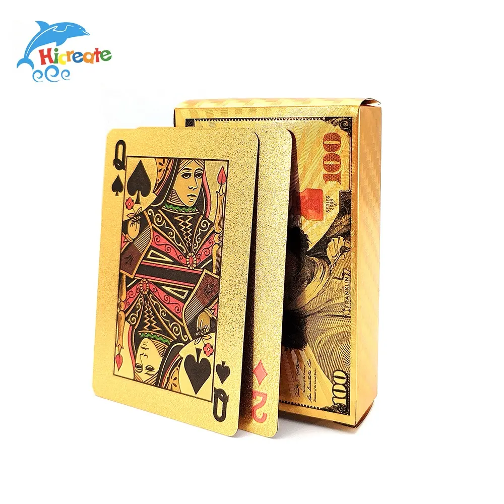 Best Quality Custom Design Premium Playing Cards Pvc Poker Cards Saudi Kuwait Plastic 100% Waterproof CMYK Plastic Game Card Box