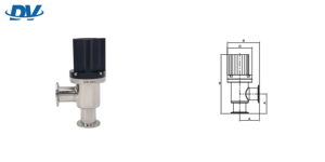 Vanne antidéflagrante à prix Offre Spéciale bon marché ensemble de joints toriques fabriqués en Corée vanne d'angle de vide pneumatique - Product Image 5
