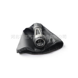 Funda para Palanca de Cambios Fuxin, 5 y 6 Velocidades, Cuero PU Negro, para Vehículos Seat Golf - Product Image 3