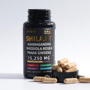 Suplemento para el Alivio del Estrés y Energía, Fórmula 8 en 1 con Ashwagandha, Rhodiola Rosea, Ginseng, Cúrcuma y <span class=keywords><strong>Ginkgo</strong></span> <span class=keywords><strong>Biloba</strong></span> en Cápsulas - Product Image 3