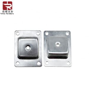 Nordic แผ่นติดขาเก้าอี้เข้ามุมทรงสี่เหลี่ยม10องศาสไตล์ร่วมสมัยเฟอร์นิเจอร์โลหะสำหรับห้องรับประทานอาหารห้องนั่งเล่นบ้านสำนักงาน - Product Image 2