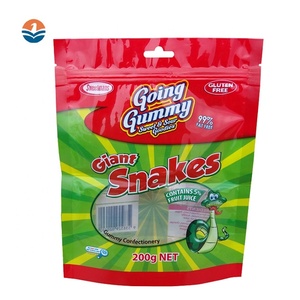 Custom Printed Recyclable Plastic Food Packaging <strong>Laminating</strong> Standing up <strong>Pouch</strong> with Zipper Reusable for Beverage - Product Image 5