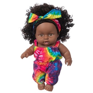Muñeca Reborn Africana Negra de 8 Pulgadas, Muñeca de Vinilo de Simulación de Bebé, Muñeca Infantil, Venta al por Mayor, Novedad 2026 - Product Image 2