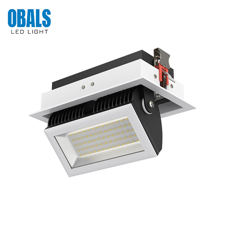 Узкоугольный коммерческий фокусный светильник OBALS SMD 20 Вт 28 Вт 38 Вт 48 Вт, светодиодный прожектор