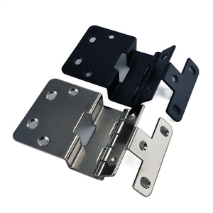 Barres de charnière à quatre volets robustes Quincaillerie fonctionnelle pour armoires Fenêtres Armoires Coffres-forts Boîtes de rangement Tables pliantes - Product Image 3