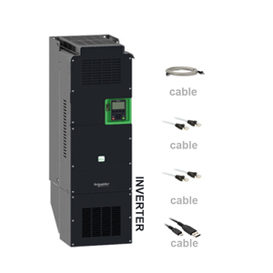 Schn.eider ATV630D30N4 ตัวแปลงความถี่ไฟฟ้ากระแสสลับ 3 เฟส แบบ VFD แรงดันไฟฟ้า 380-480VAC กระแสไฟ 53.3A - Product Image 1
