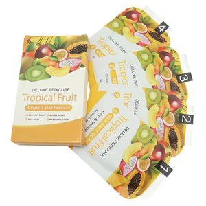 Promotion Kit de pédicure de luxe 4 en 1 Ensemble de spa pour les pieds en 4 étapes Produits de soin de la peau hydratants Gommage pour les pieds Exfoliant - Product Image 2