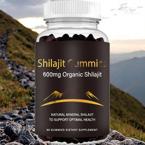 Gummies de Shilajit de l'Himalaya à Marque Blanche, Véganes et Pures, Énergie Instantanée, 60 Unités (2 par dose) pour Personnes d'Âge Moyen et Aînées - Product Image 5