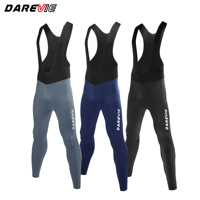 Darevie - Pantalon de cyclisme une pièce à compression personnalisé - Pantalon de cycliste noir - Anti-plis - Extensible dans 4 directions - Short de vélo pour homme