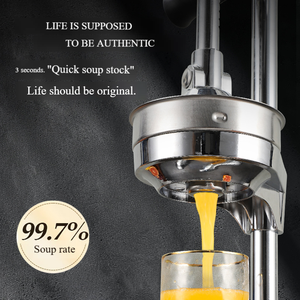 Spremiagrumi Manuale Portatile a Doppio Stampo per Uso Domestico e Esterno - Product Image 2