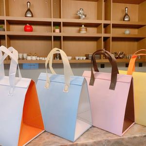 Sac isotherme imperméable pour enfants, en tissu thermique, pour le déjeuner, les pique-niques, résistant à la chaleur, logo personnalisable, courses, épicerie - Product Image 6
