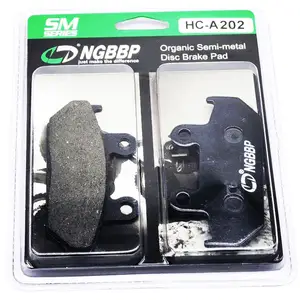 NGBBP คุณภาพสูงต่ําราคาผ้าเบรคสําหรับ <span class=keywords><strong>SUZUKI</strong></span> AN <span class=keywords><strong>650</strong></span> ZL3 <span class=keywords><strong>Burgman</strong></span> ABS ผู้บริหารกึ่งโลหะผ้าเบรค FA412 - Product Image 1