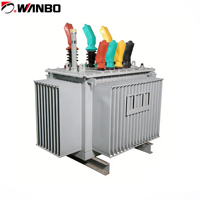 Transformador de Potência Trifásico Imerso em Óleo Wanbo-51 6kV a 400V 500kVA 1000kVA 2500kVA Transformador de Distribuição