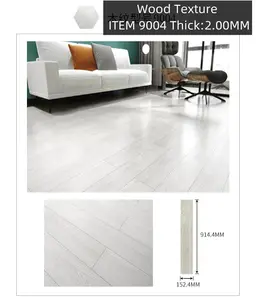 Tapis de sol en marbre, autocollant de carrelage imperméable, feuille de pvc en marbre solide, design de plancher en vinyle