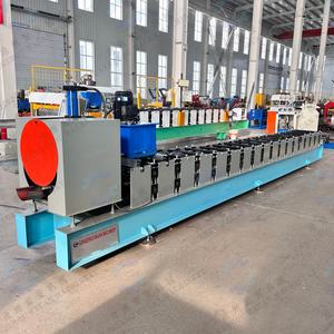 Machine de découpe et de formage de gouttières en cuivre sans bavures, machine de formage de gouttières à grande vitesse, équipement de formage continu de gouttières sans bavures - Product Image 2