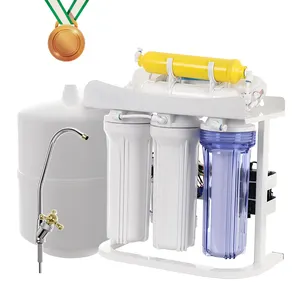 Adjust TDS 6 Stage 75 GPD RO Membrane Water Filter System Reverse Osmosis System Manufacturers With Ceramic Balls