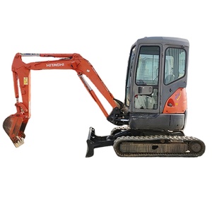 Mini-pelleuse sur chenilles hydraulique HITACHI ZX30U de 3 tonnes à prix avantageux – Chargeuse-bouteur niveleuse - Product Image 1