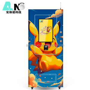 Distributeur automatique de cartes Pokémon japonaises AHN TECH pour centres commerciaux, avec écran tactile 21,5 pouces et système cloud - Product Image 4