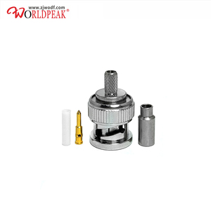 Nhà máy cung cấp RF đồng trục 75Ohm BNC RF nối nam cắm uốn bt3002 st212 cáp đồng trục rg316 RG174 Coax nối - Product Image 2