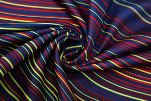 Equipación de Entrenamiento de Manga Corta a Rayas del <span class=keywords><strong>Barcelona</strong></span> 2025-2026 para Hombre, Camiseta de Fútbol de Secado Rápido - Product Image 4